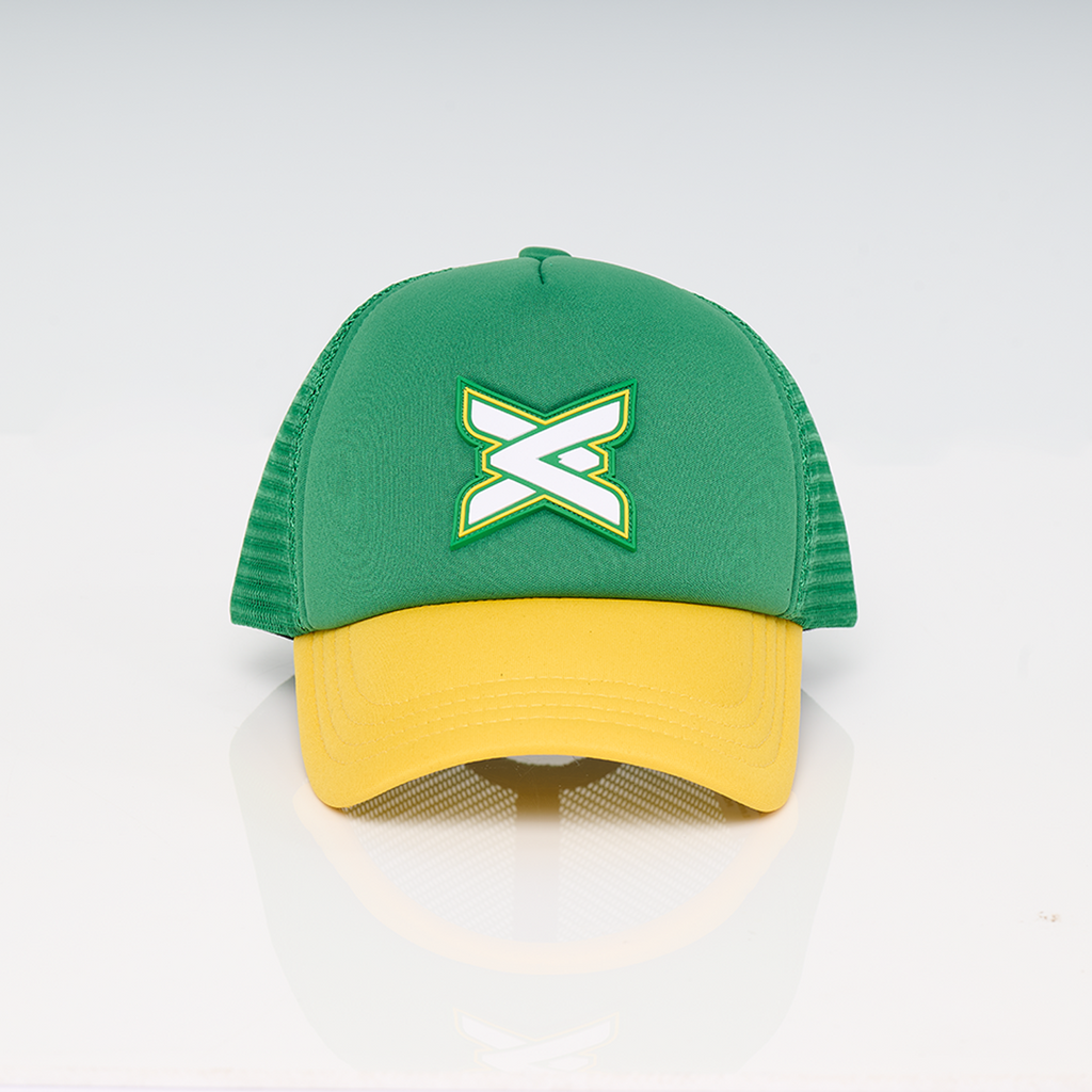 Green and Yellow Trucker Cap