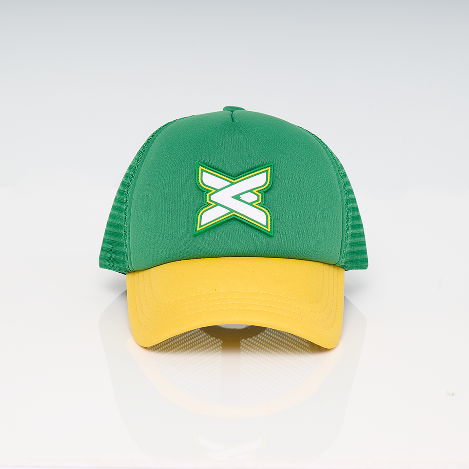 Green and Yellow Trucker Cap